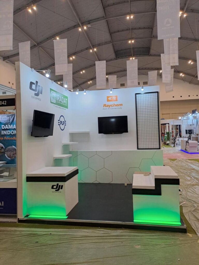 Booth pameran DJI 2023 – Dua Latar Production