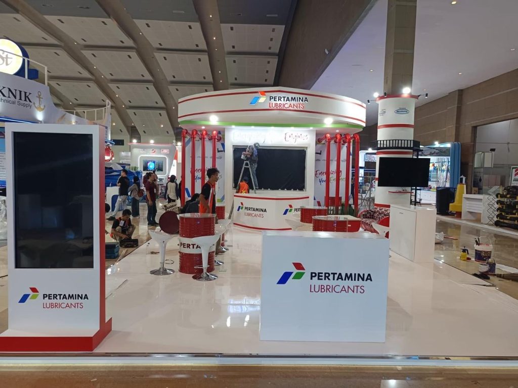 Booth pameran Pertamina 2022 – Dua Latar Production