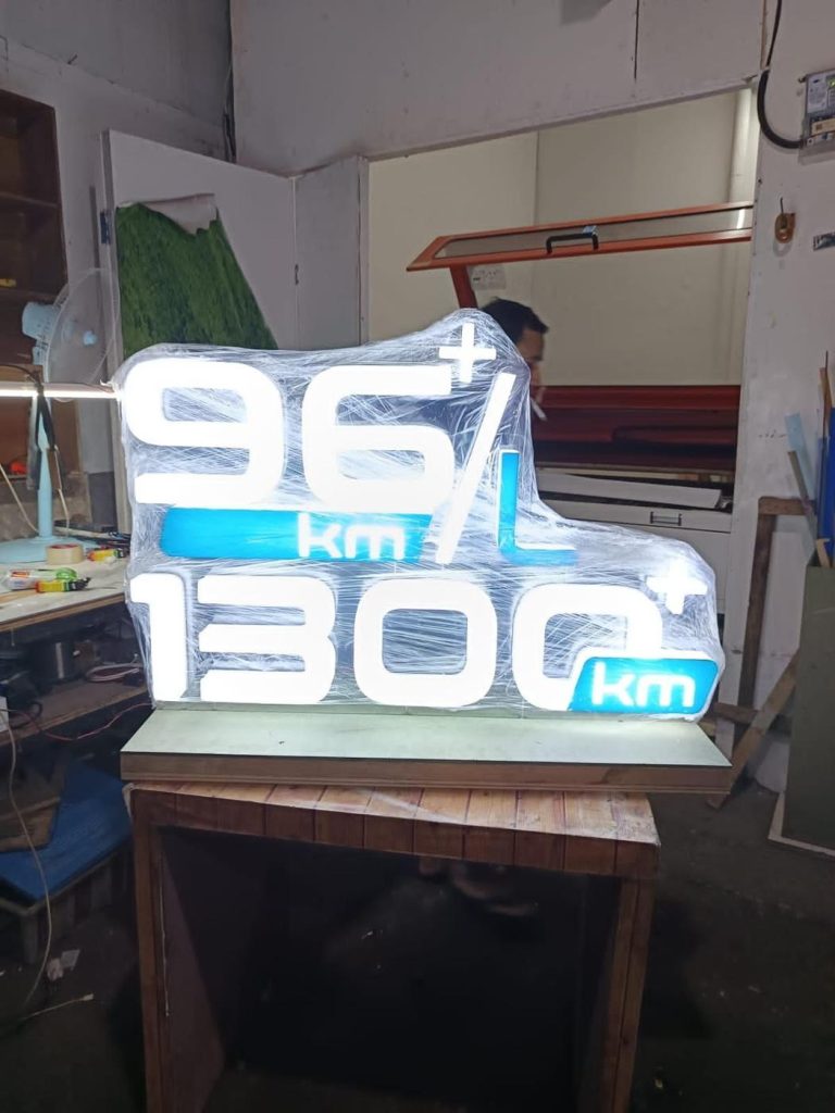 Signage 3D Chery 2022 – Dua Latar Production