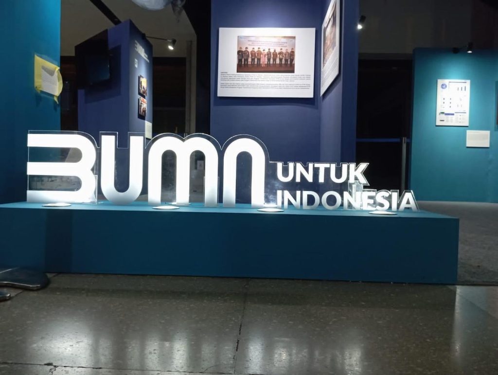 Signage exhibition BUMN 2022 – Dua Latar Production